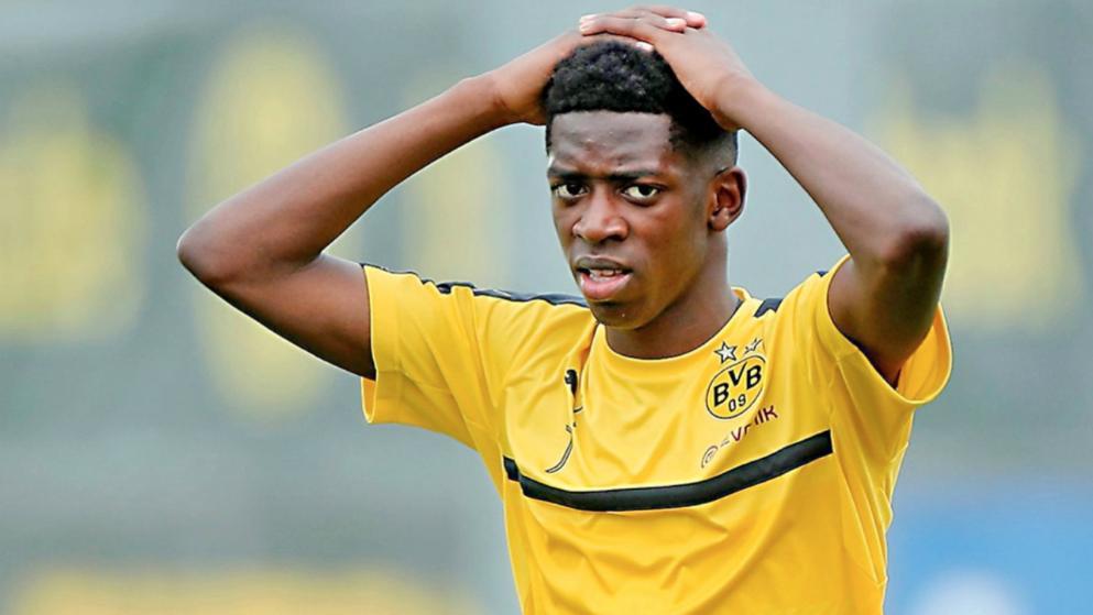 图片报:多特ceo希望再给登贝莱一次机会