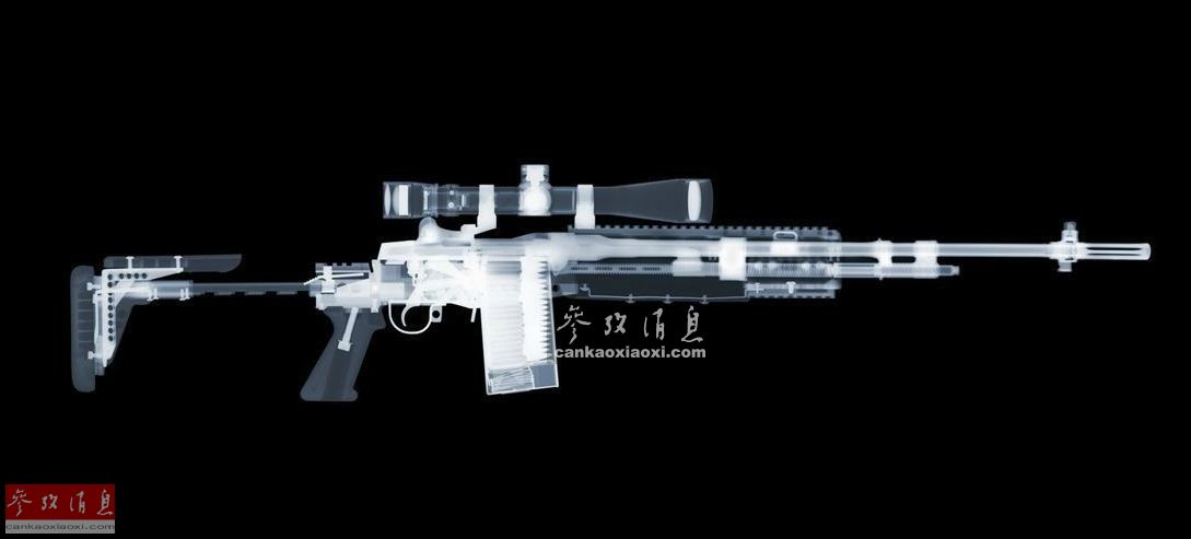 点击图片进入下一页美国mk14 ebr狙击步枪.