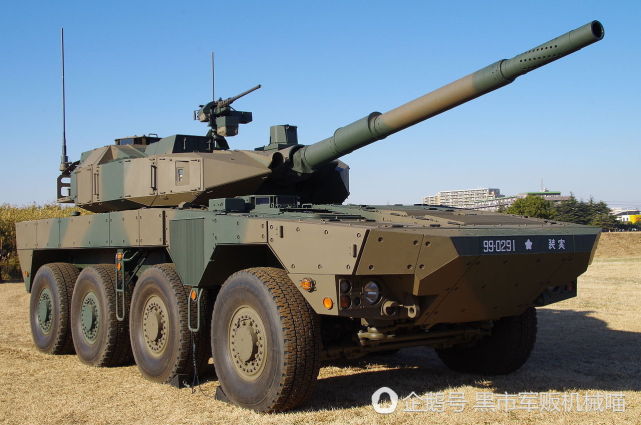 中国st1轮式突击炮亮相装甲日性能远超日本16式战车