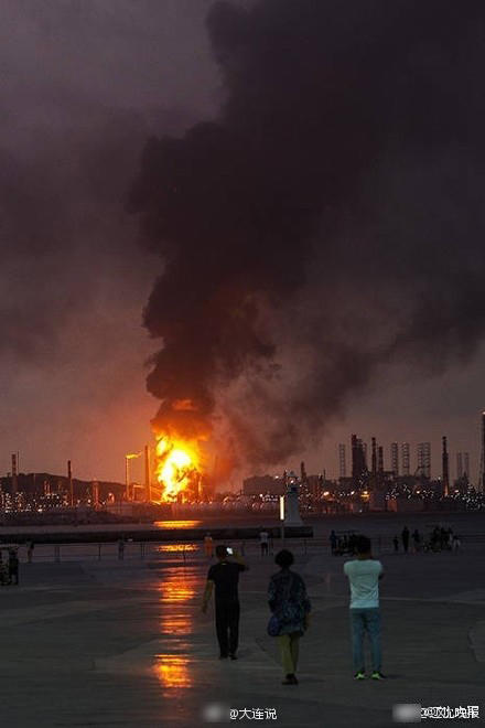 中石油大连石化公司燃料泵着火无人员伤亡