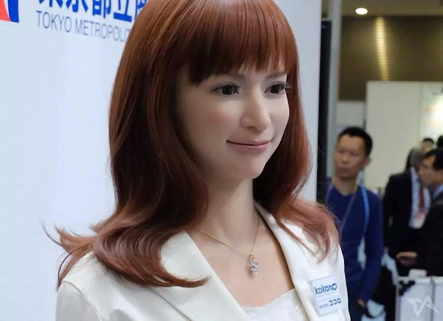 堪比真人 高颜值的人工智能机器人美女