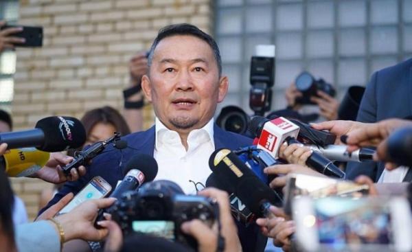 巴图勒嘎据俄罗斯塔斯社18日报道,蒙古国新任总统巴图勒嘎(khaltmaa
