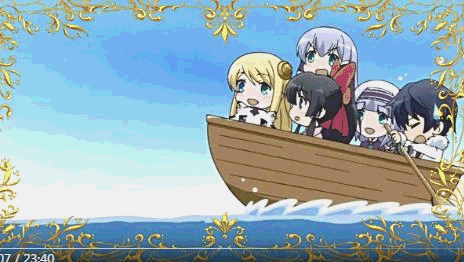 七月新番gif:看动画的时候 如同过山车一样刺激