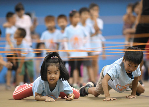儿童障碍赛首次登陆中国1000名小勇士9月参与挑战