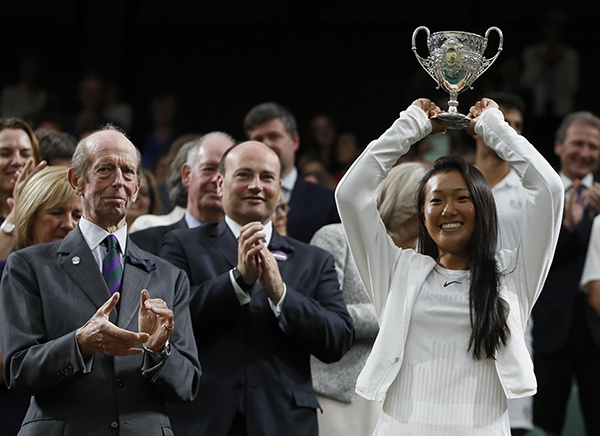 美媒聚焦华裔网球新星刘婧文