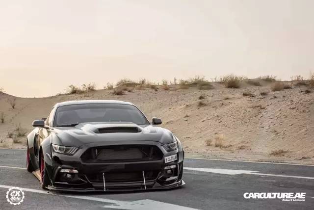 美式肌肉车，低趴的福特野马尽显迷人之处