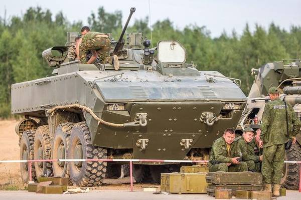 好久没有露面的俄罗斯vpk-7829(ВПК-7829)"回旋镖"轮式步兵战车