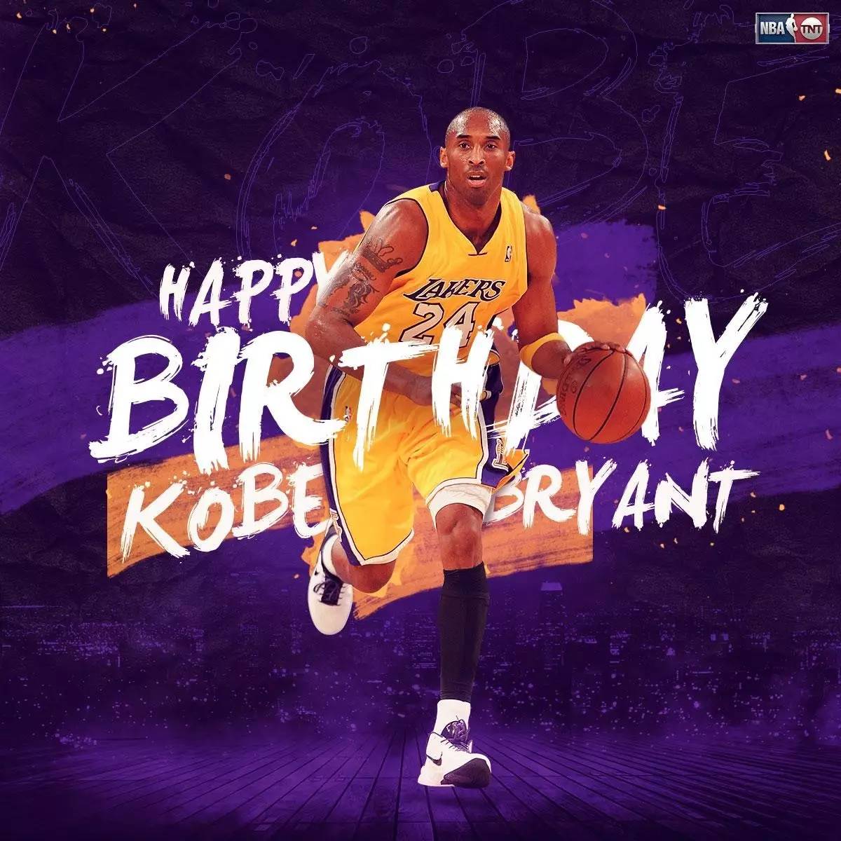 多图流|全世界都在祝科比生日快乐,什么水平?