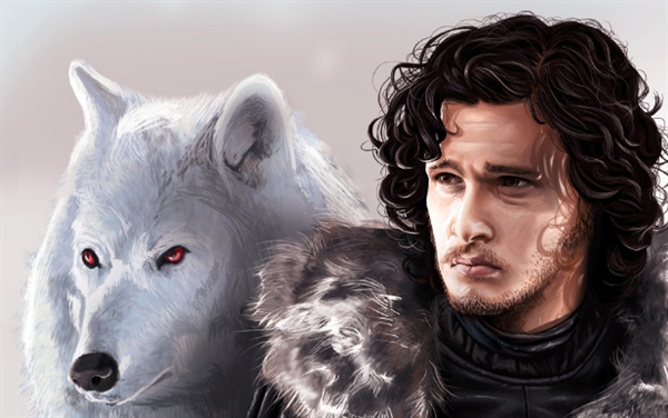 权力的游戏粉丝买二哈当冰原狼结局没想到