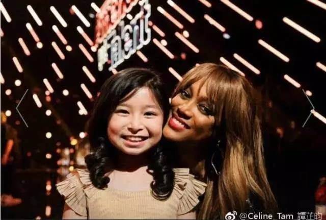 夜听9岁中国小萝莉谭芷昀直通美国达人秀总决赛一开口就震惊全世界