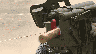 神操作:我军先进轮式火炮居然拉绳子发射!美国德国也照样拉火绳