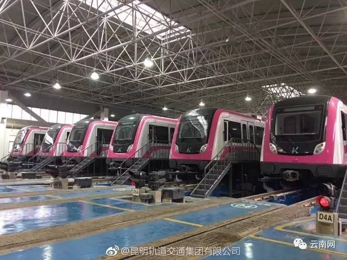 就在刚刚昆明地铁3号线开通试运营换乘6号线一期可以直达长水机场