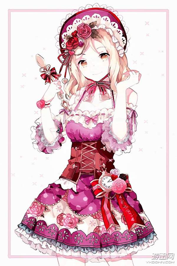 青涩美少女的别样诱惑 "洛丽塔"风格动漫美图欣赏