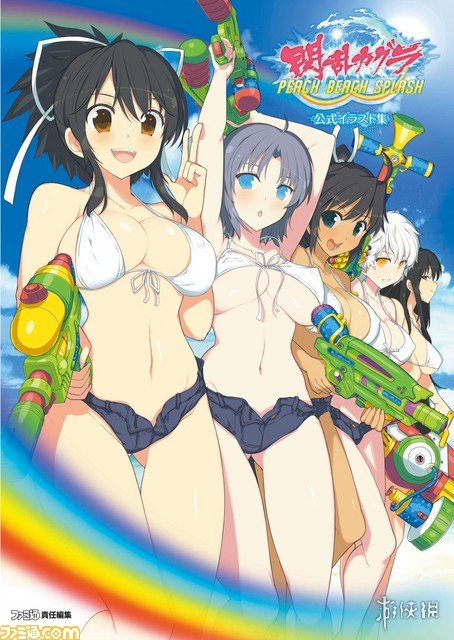 《闪乱神乐:沙滩戏水》官方插画集发售!