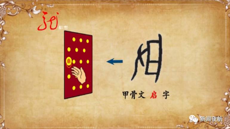 【涨知识】用手去开户?没错,甲骨文里这个字跟"户"有关系!