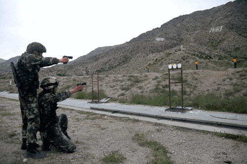一组动图带你领略特战队员的"百步穿杨"_手机新浪网
