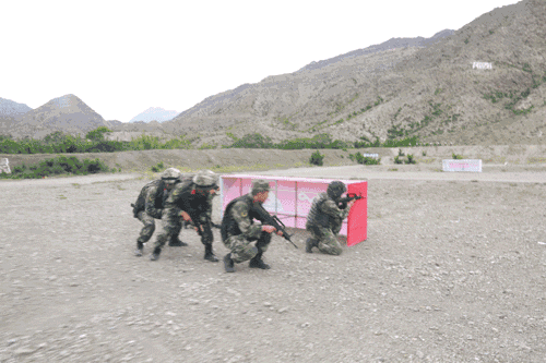 一组动图带你领略特战队员的"百步穿杨"_手机新浪网