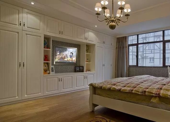 衣柜 电视柜组合,简洁实用又漂亮!