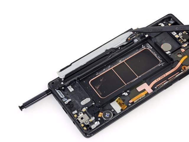 三星盖乐世note8拆解