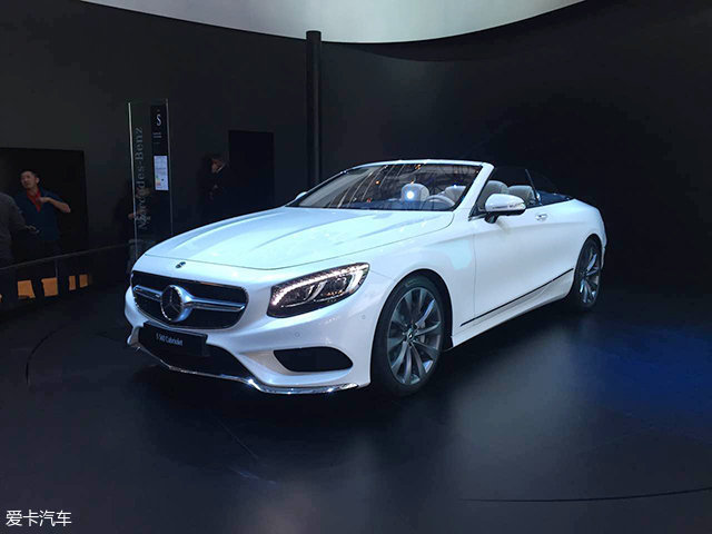 法兰克福车展:新款奔驰s级敞篷版发布