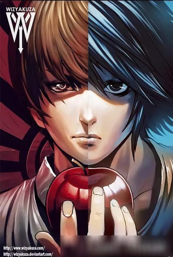 动漫人物正义与邪恶脸对比图鸣人不管正邪我都爱啊