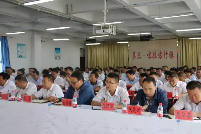 墨玉县召开五星级党组织和党员创建工作问题