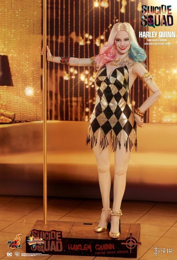 hot toys推出《自杀小队》舞娘版小丑女手办 魅惑钢管舞!