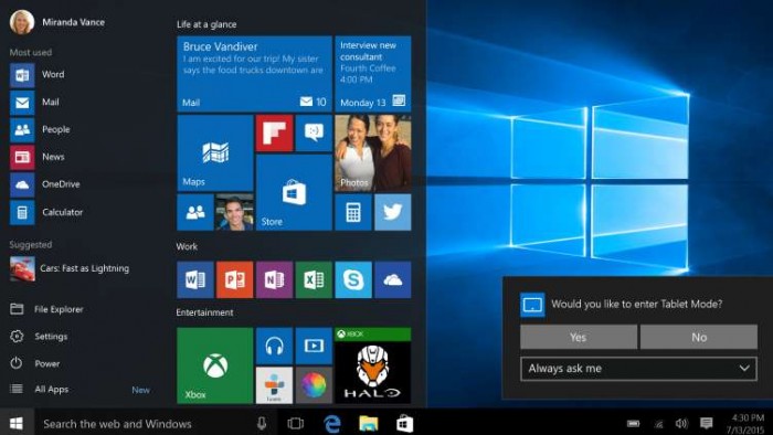 Windows 10 Build 16288发布：去除版本水印