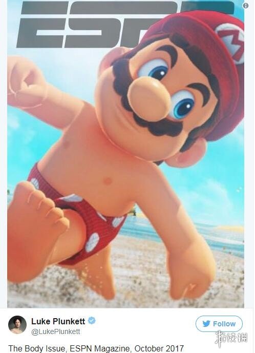 《超级马里奥:奥德赛》新演示马里奥裸上身遭疯狂调侃 玩家p图脑洞大