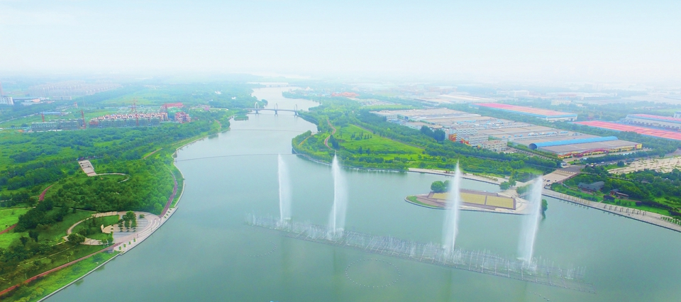 美丽的绣源河景区百脉泉景区"今后五年,是章丘全面建成小康社会的决胜