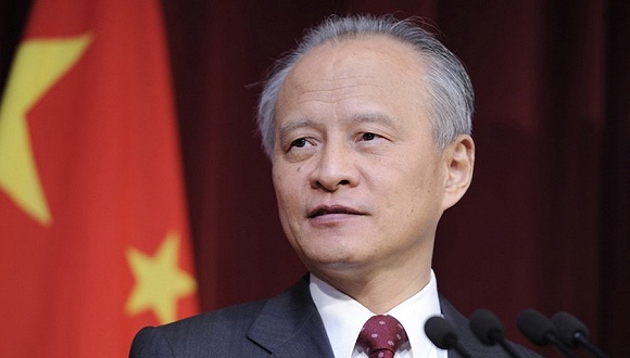 中国驻美大使崔天凯:中国不会承认朝鲜是有核国家