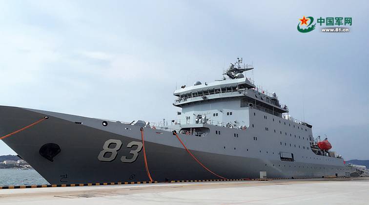 海军现代化水平最高的专业训练舰戚继光舰的"衣""食""住""行"|戚继光|