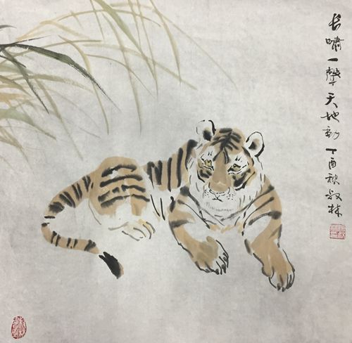 王戈英画家罗礼明画家龙碧珍画家符新明画家曾诚现场创作合影留念首先