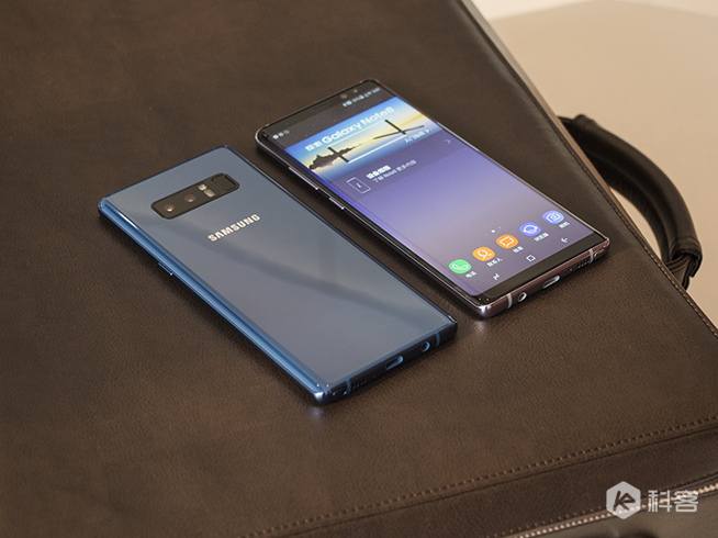 三星galaxy note8图赏:全视曲面大屏配笔才够note!