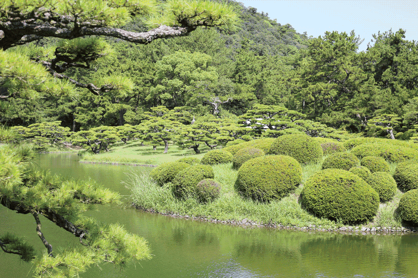 香川高松江户时代的诗意漫步