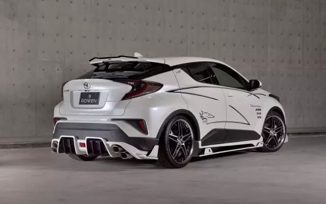 丰田CH-R改完后竟然有小钢炮的味道!