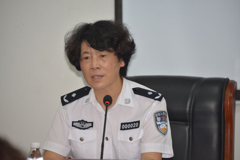 刘丽娜局长出席培训开班仪式,并就举办好本次业务培训会,全力做好十九