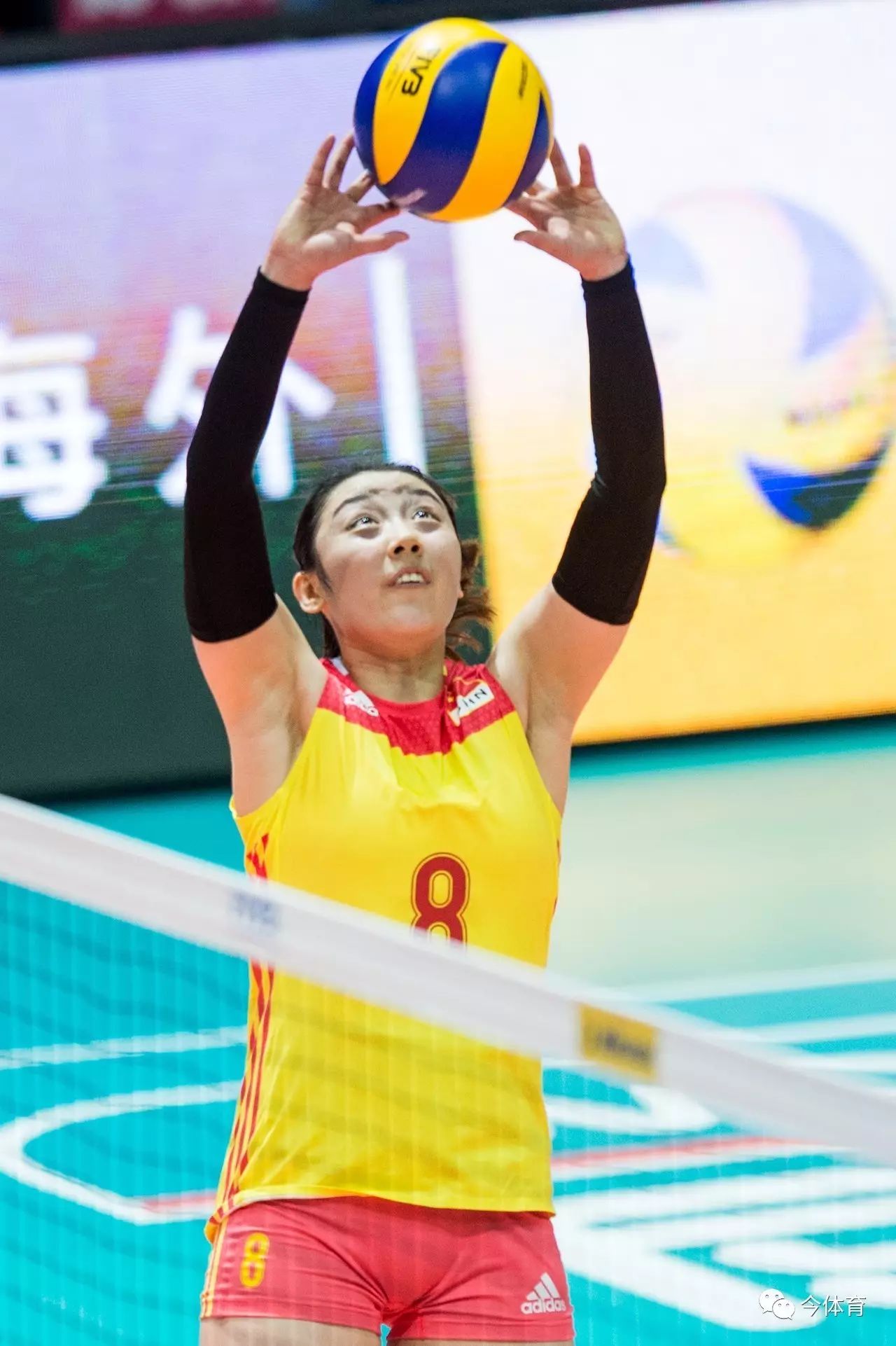 进入全新的全运周期,姚迪也从天津女排的一名年轻队员成长为了一名