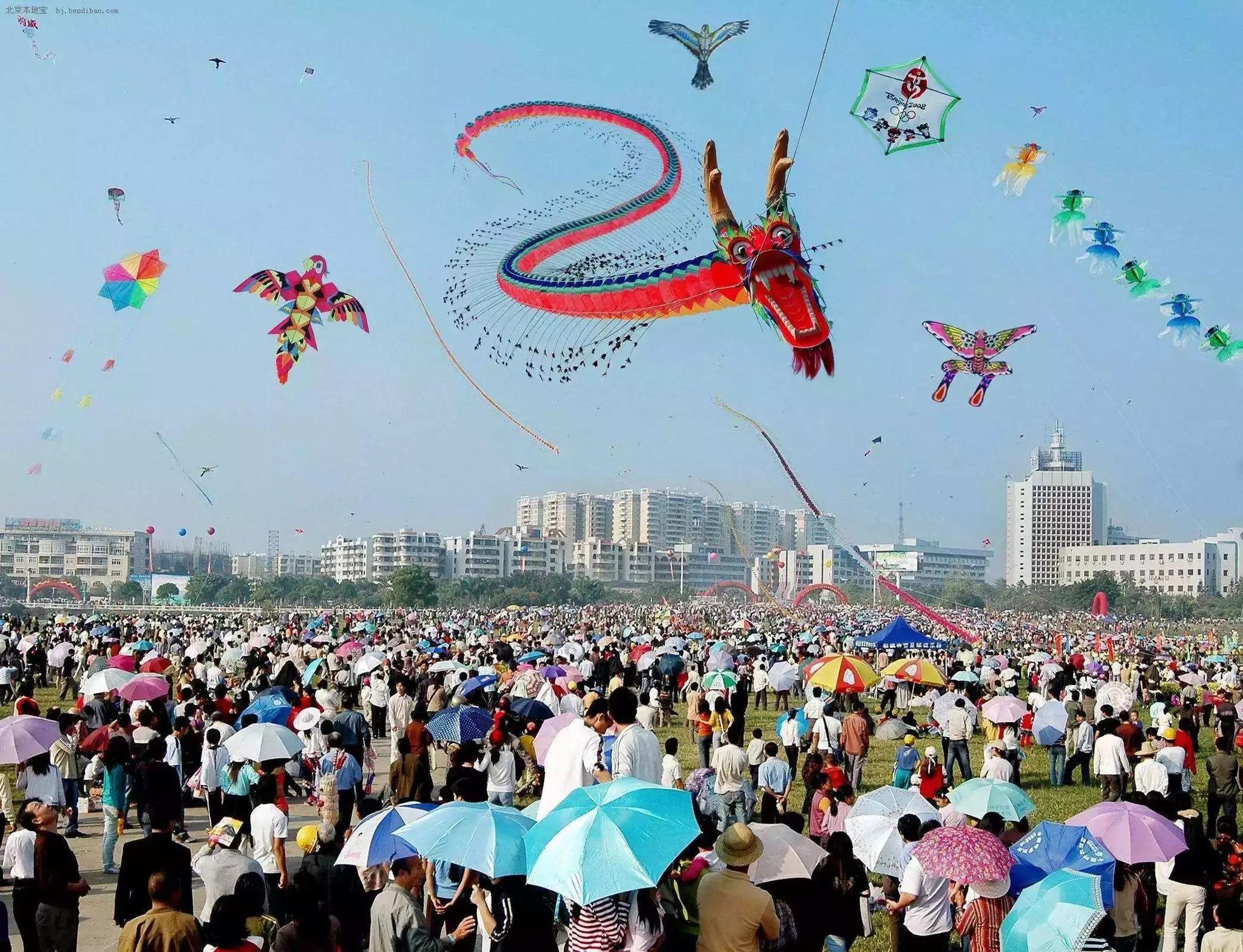 与山东潍坊并称南北风筝的两大流派有"中国风筝之乡"的美称还有着深厚