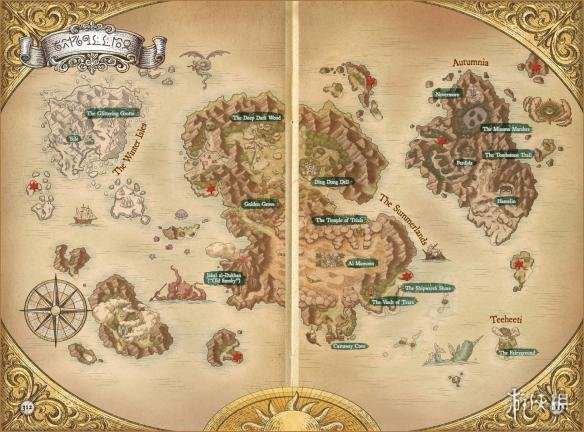 《二之国2:亡灵之国》地图及dlc新情报 新世界更加简洁紧密!