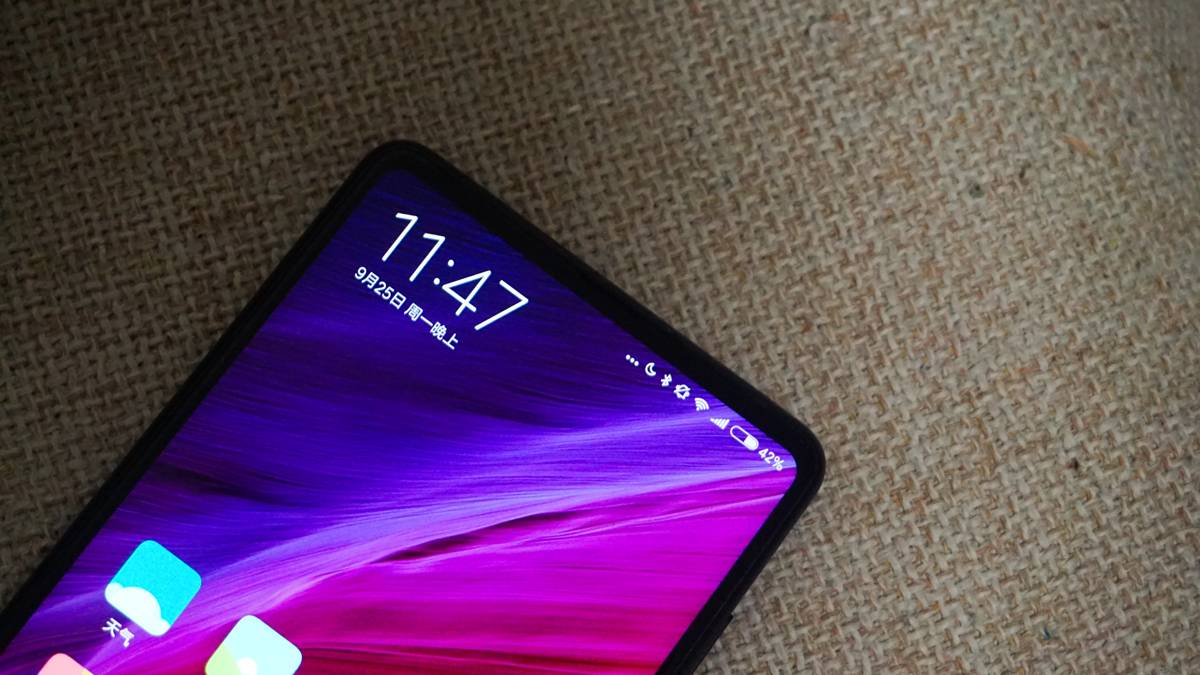 小米mix2上手再贵500元就是一台完美全面屏手机