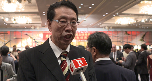 日本籍八路军新四军老兵出席国庆招待会齐声高呼中国万岁