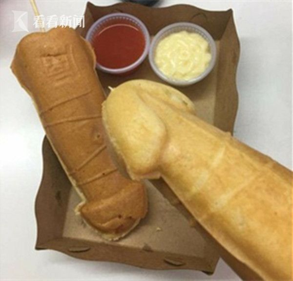 视频|泰国芝心热狗形状猥琐 流出浓白芝士大受女生追捧