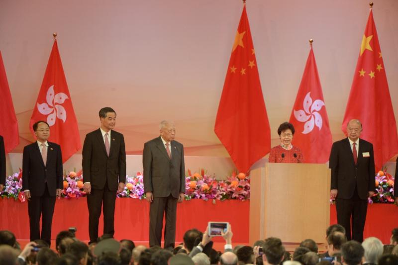 酒会致辞:林郑月娥国庆酒会致辞:感受到来自国家的底气