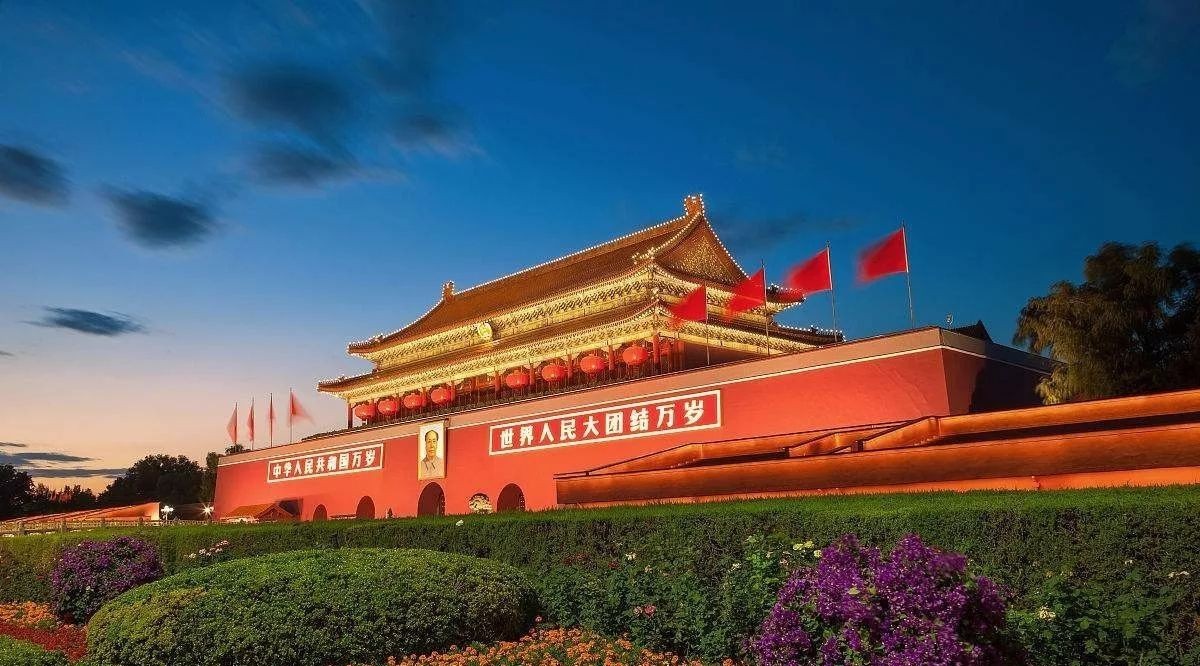 怎么画天安门的简笔画