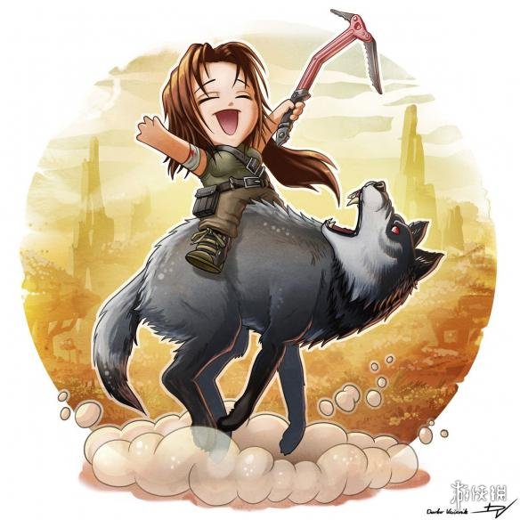 《古墓丽影》劳拉粉丝创作图赏 萌版像素版都有啦!