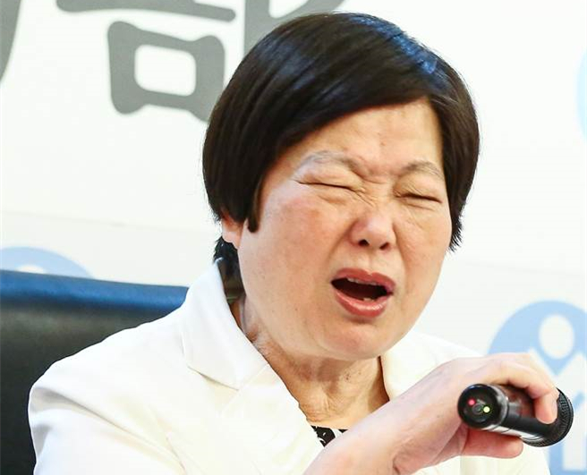 蔡英文表姐,台当局"劳动部长"林美珠.(图片来源:台湾《中时电子报》)