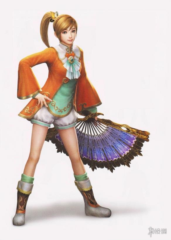 真三国无双8小乔设定图公布短裹小裙活泼可爱