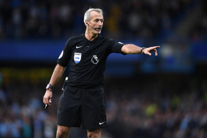 英超第8轮裁判公布,阿特金森吹双红会