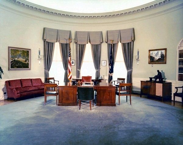 白宫办公室全景图图片